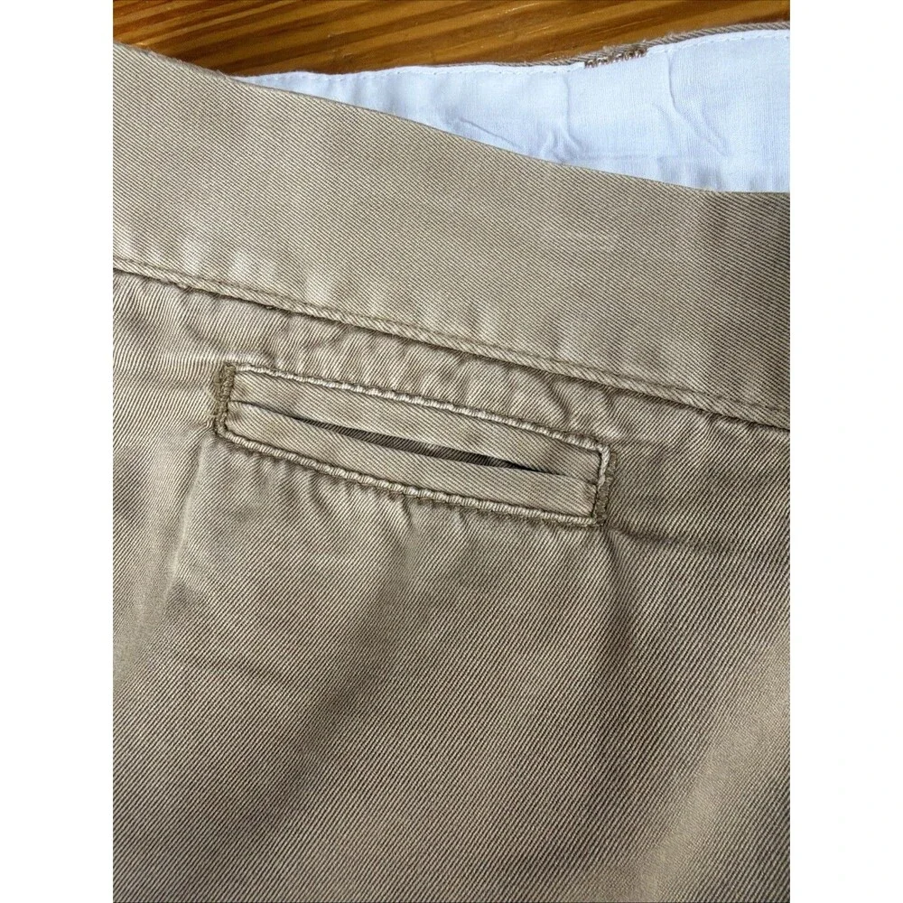 Vintage CC Filson Dress Pants Men 38x29 Beige Flat Front Business Casual